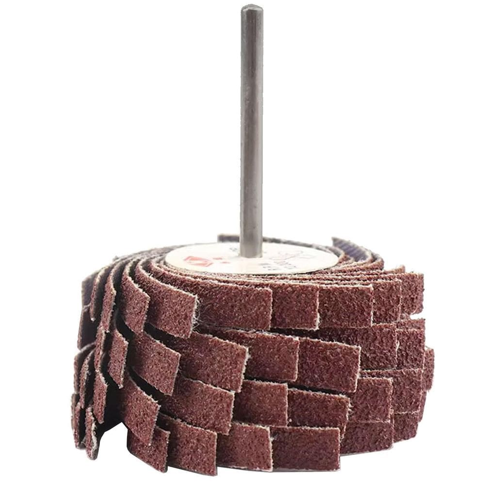 Disco Flap Roda De Lixa 25 A 80Mm Grão 600 De Micro Retífica