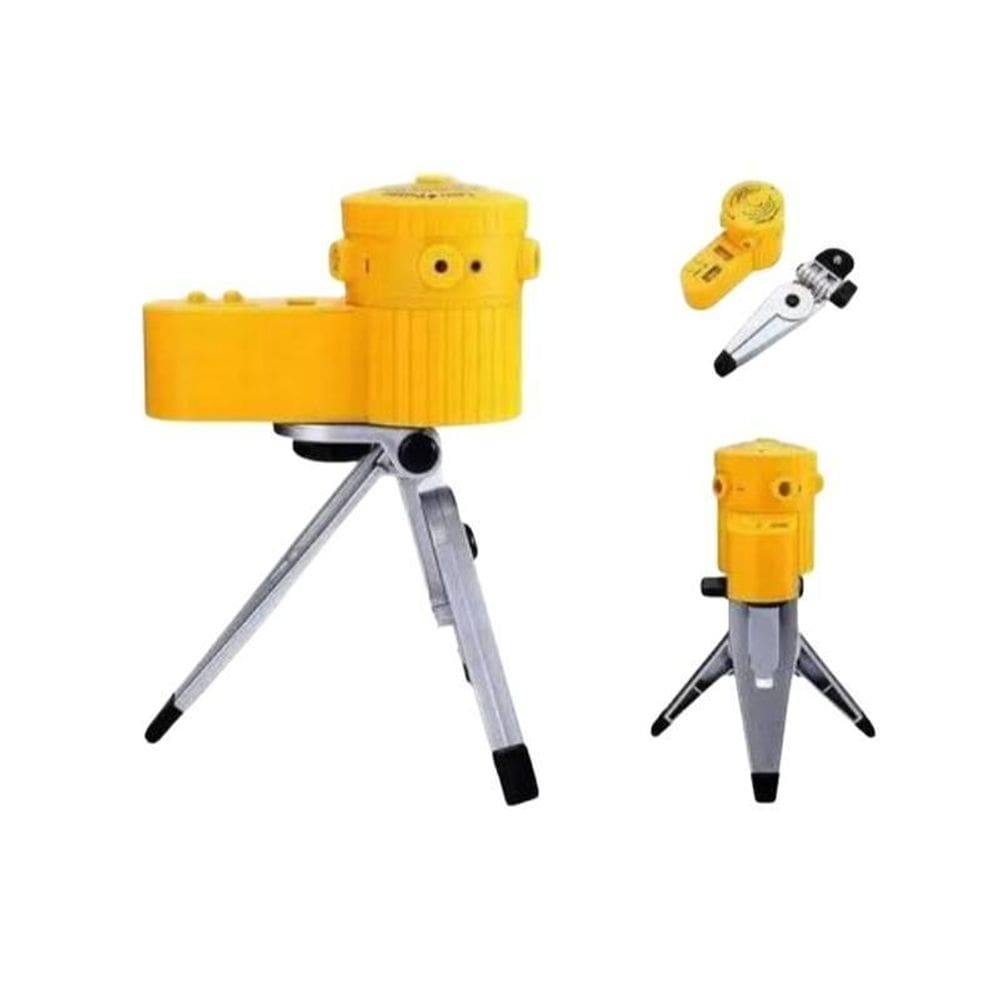 Nível Laser 2 Linhas Cruzada E Ponto 10 Metros + Tripe