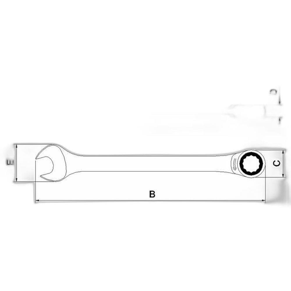Chave Combinada Catraca 22 Mm Pro 652122 Tramontina