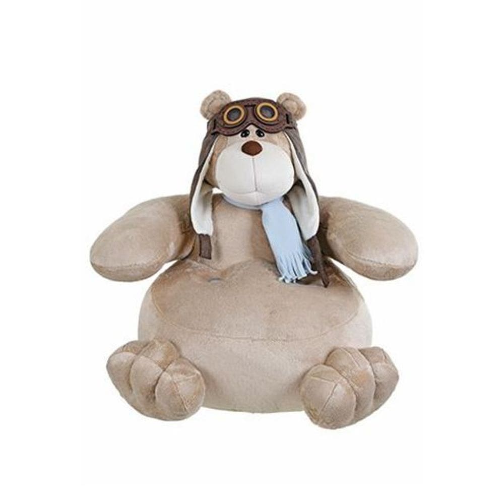 Pufe De Pelúcia Aviador