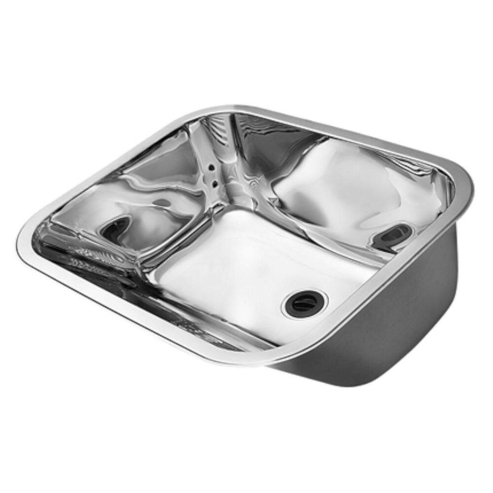 Tanque Docol 32 Litros Em Aço Inox Alto Brilho 50X40 Cm