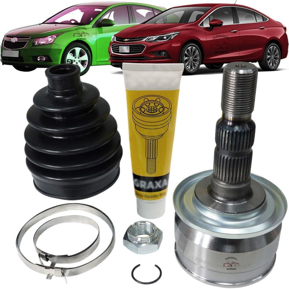 Junta Homocinética Chevrolet Cruze 1.4 1.8 16V Automático