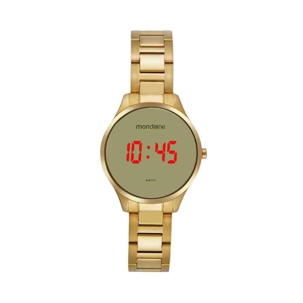 Relógio Mondaine Newess Dourado Feminino 32845Lpmvde1
