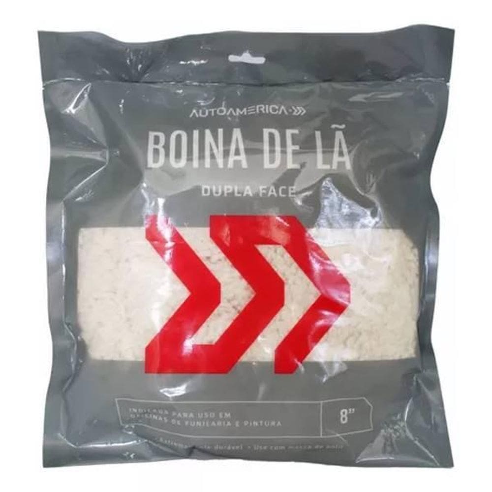 Boina De La Dupla Face Normal 8 Pol Branca Autoamerica