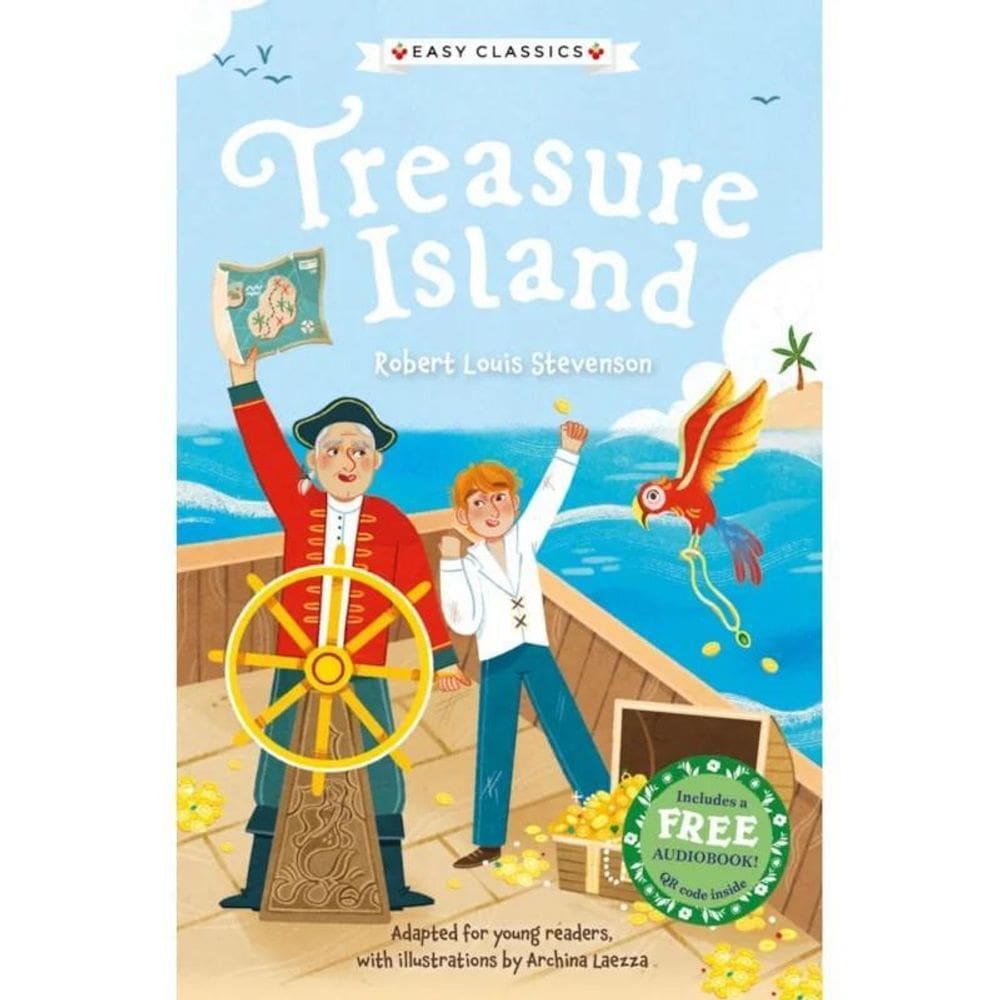 Livro Treasure Island - Em Inglês - Texto Adaptado