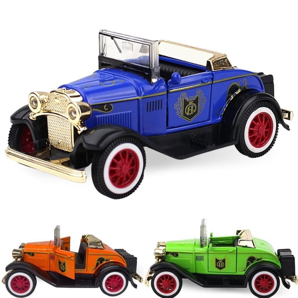 Carrinho Miniatura Clássicos - Azul Conversível Ford 1932
