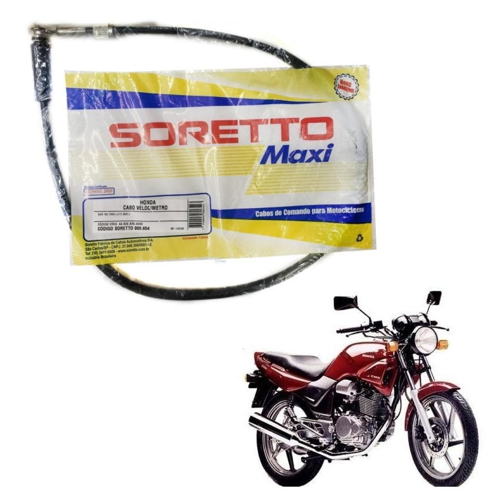 Cabo De Velocimetro Cbx 150 Aero Cbx 200 Strada 1988 A 2003