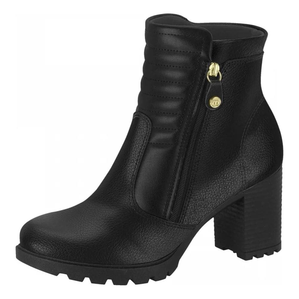 Bota Feminino Salto Resistente Estiloso Confortável Moleca
