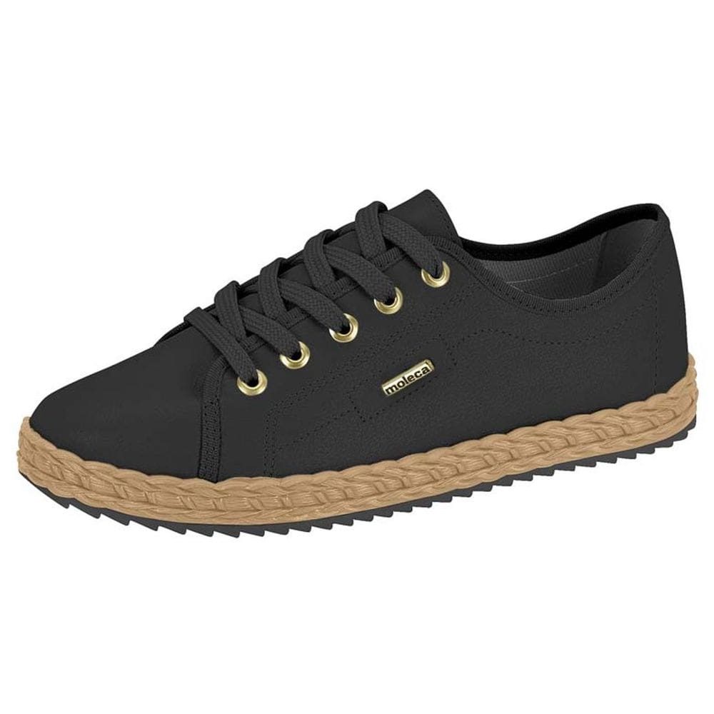 Tênis Feminino Conforto Casual Dia a Dia Moderno Moleca