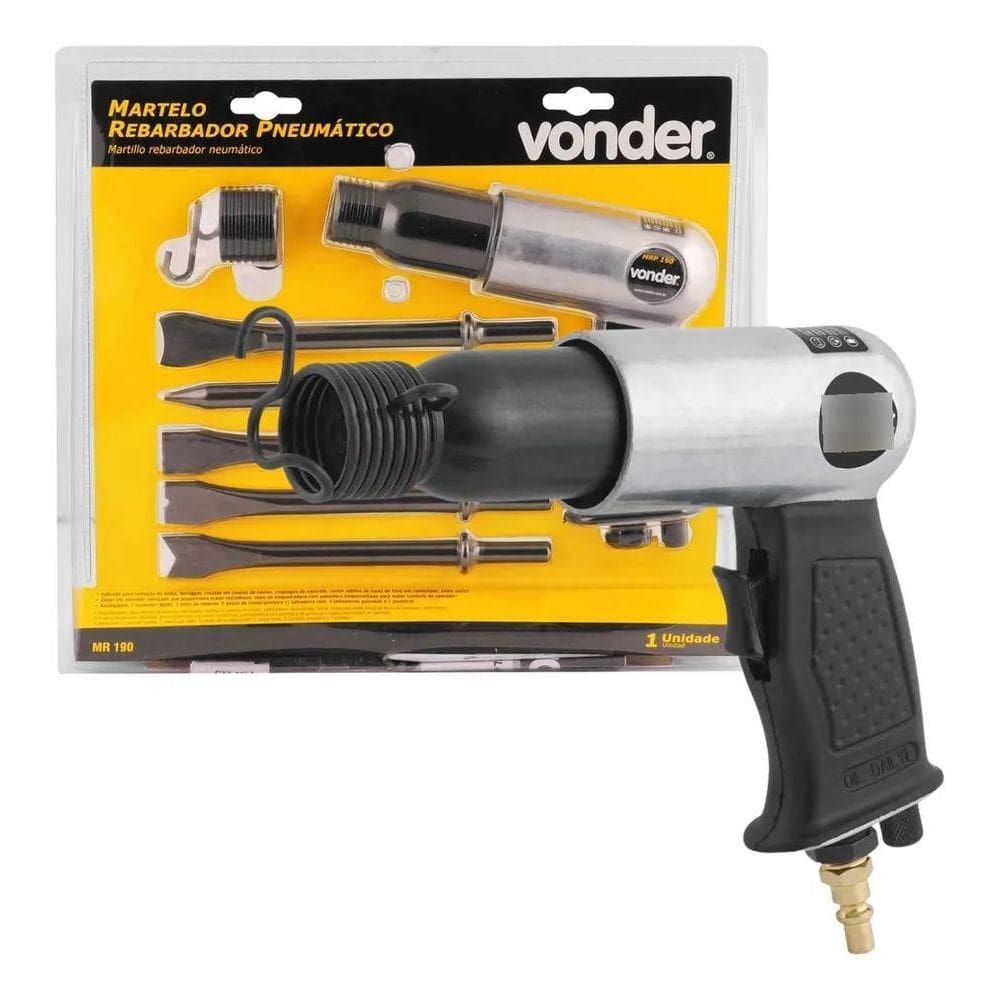 Martelete Rebarbador Pneumatico Profissional Mr 190 - Vonder