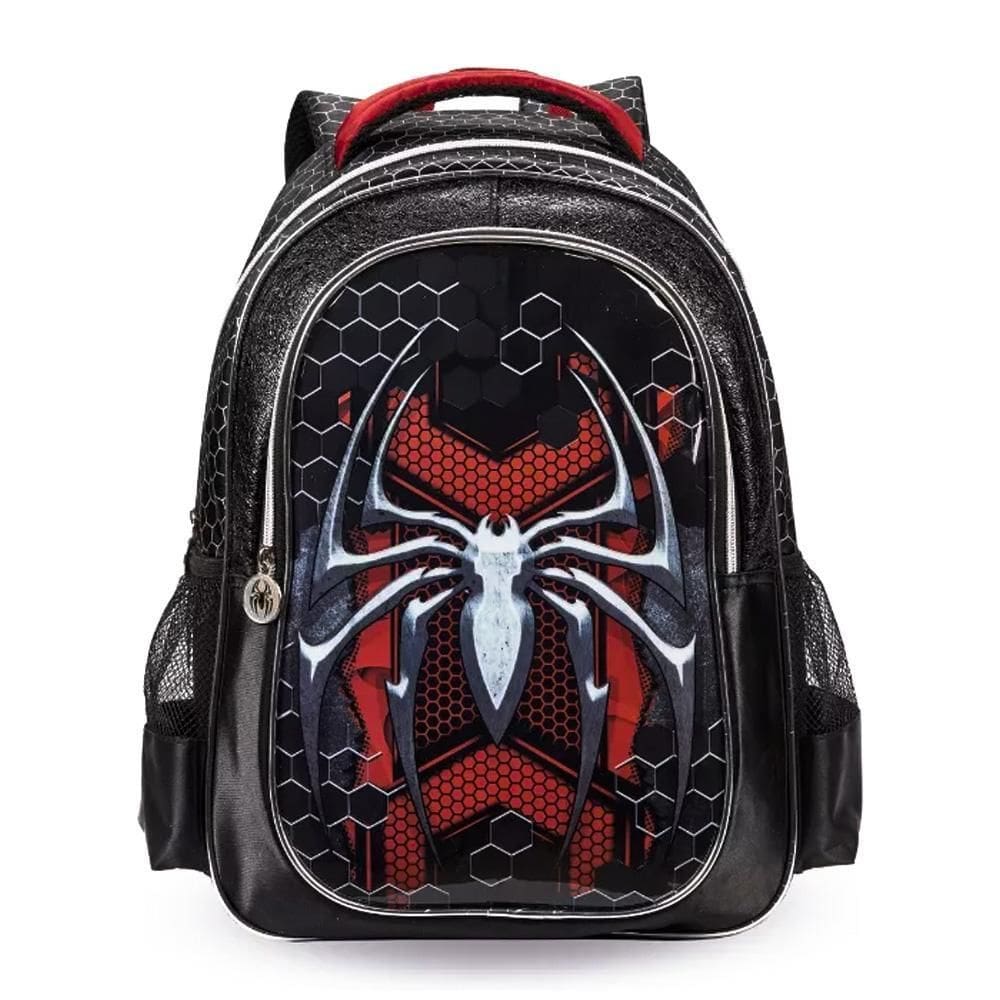 Mochila De Costas Escolar Infantil Silver Spider Estampado