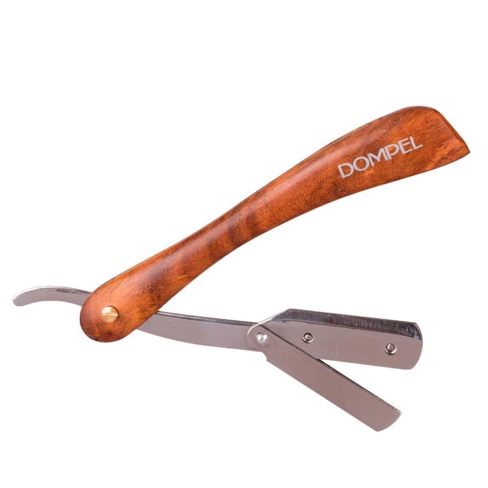 Navalha Navalhete Retrátil Cabo De Madeira Dompel