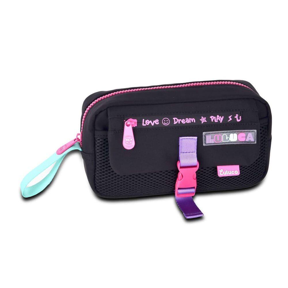 Estojo Escolar Luluca Juvenil Infantil Necessaire Meninas