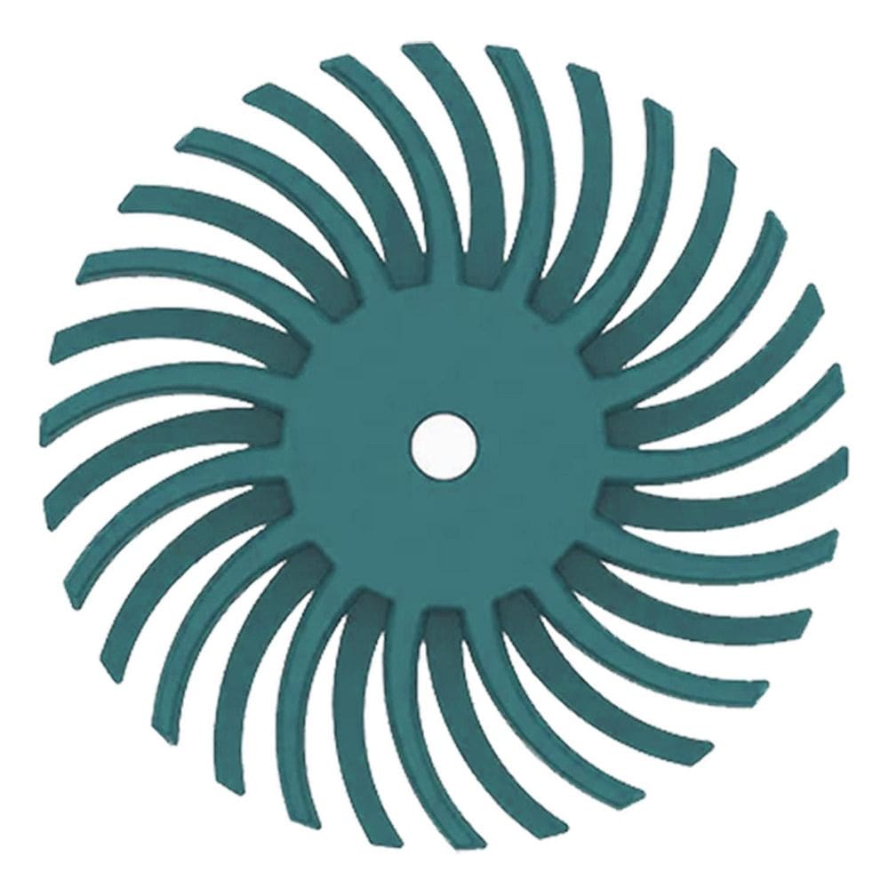 Disco De Polir Cerdas Radial Grão 80 Para Micro Retífica