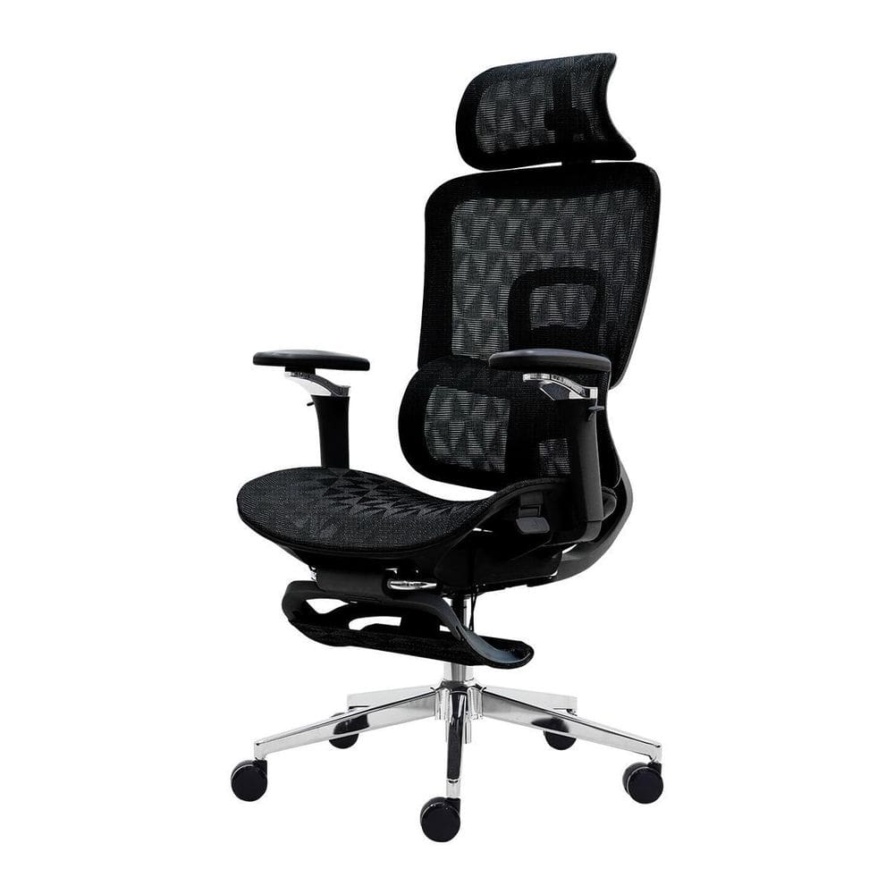 Cadeira Ergonômica Office Mesh Premium Reclinável Braço 5D P