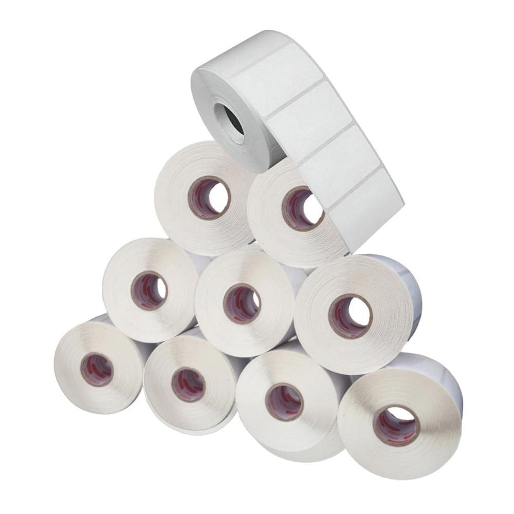 Kit 10 Rolo Etiquetatérmicas 50X30Mm 1 Coluna