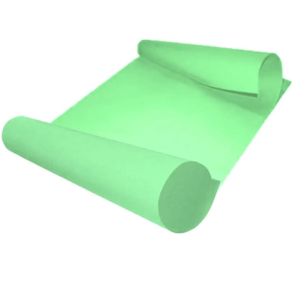 Kit 86 Folhas De Cartolina Verde Claro 140G/M2 50Cm X 65Cm