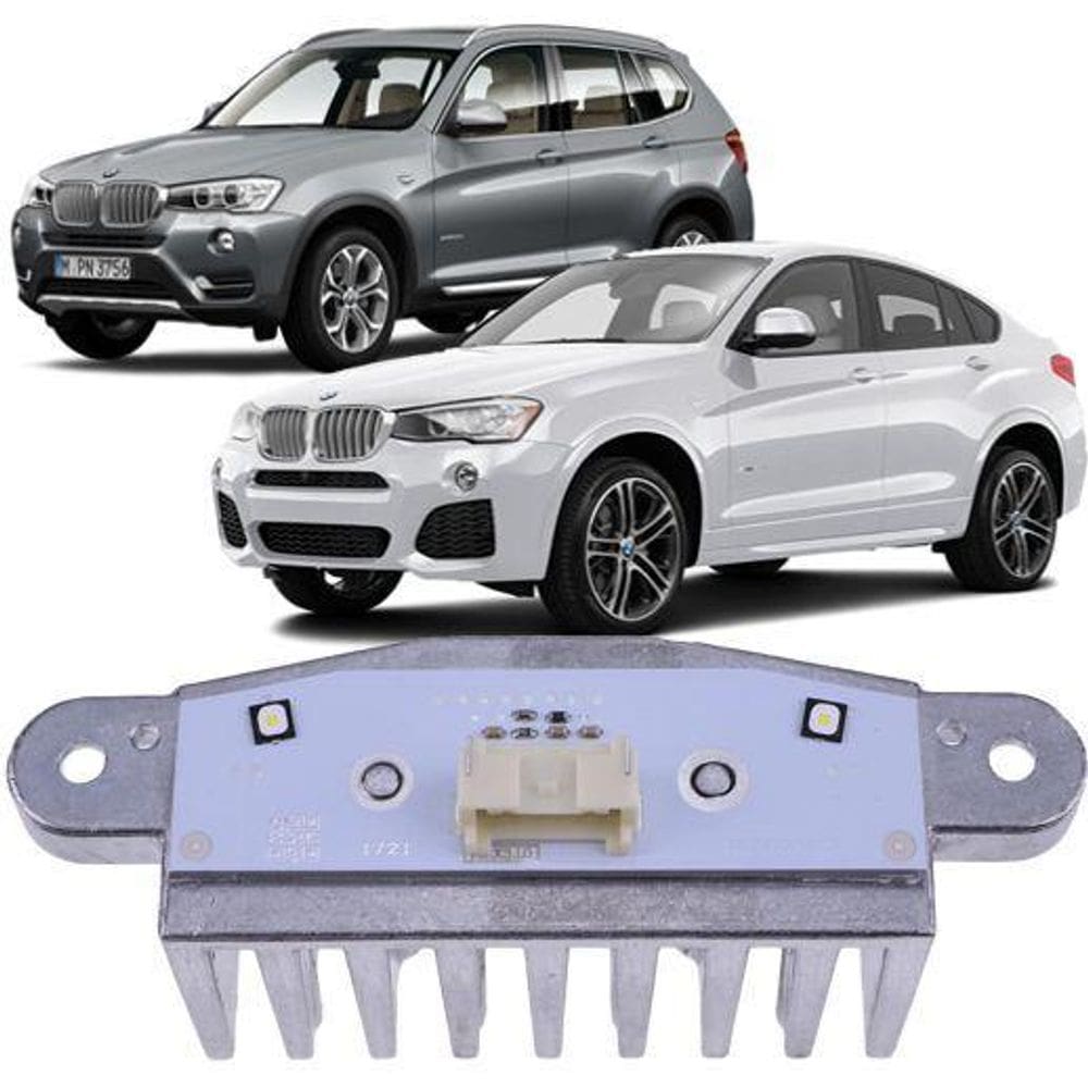 Reator Led Angel Eyes Do Farol Bmw X3 E X4 De 2014 À 2017