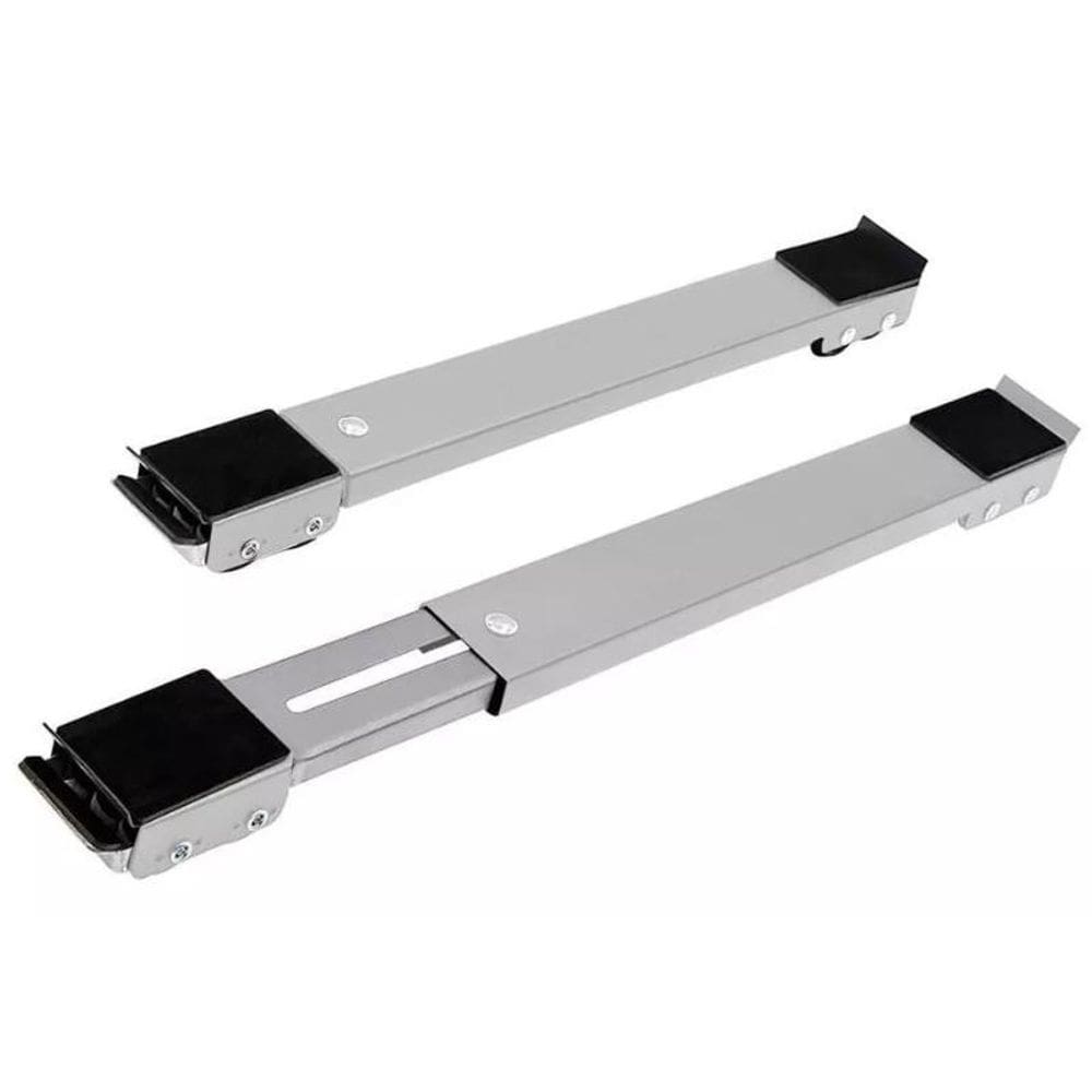 Suporte Rodinhas Base Ajustável Máquina Lavar Fogão