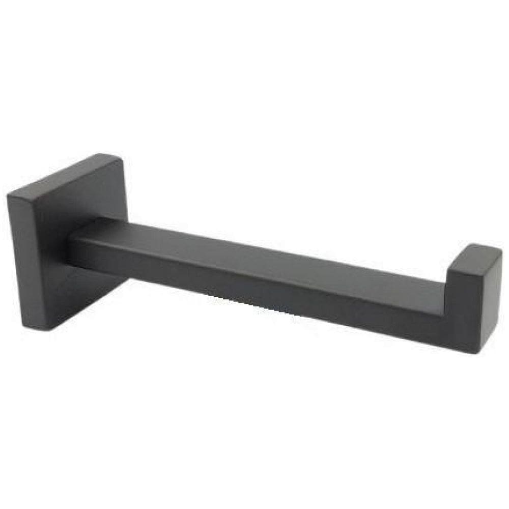 Papeleira Porta Papel Higiênico Frontal Preta Eterna Italy