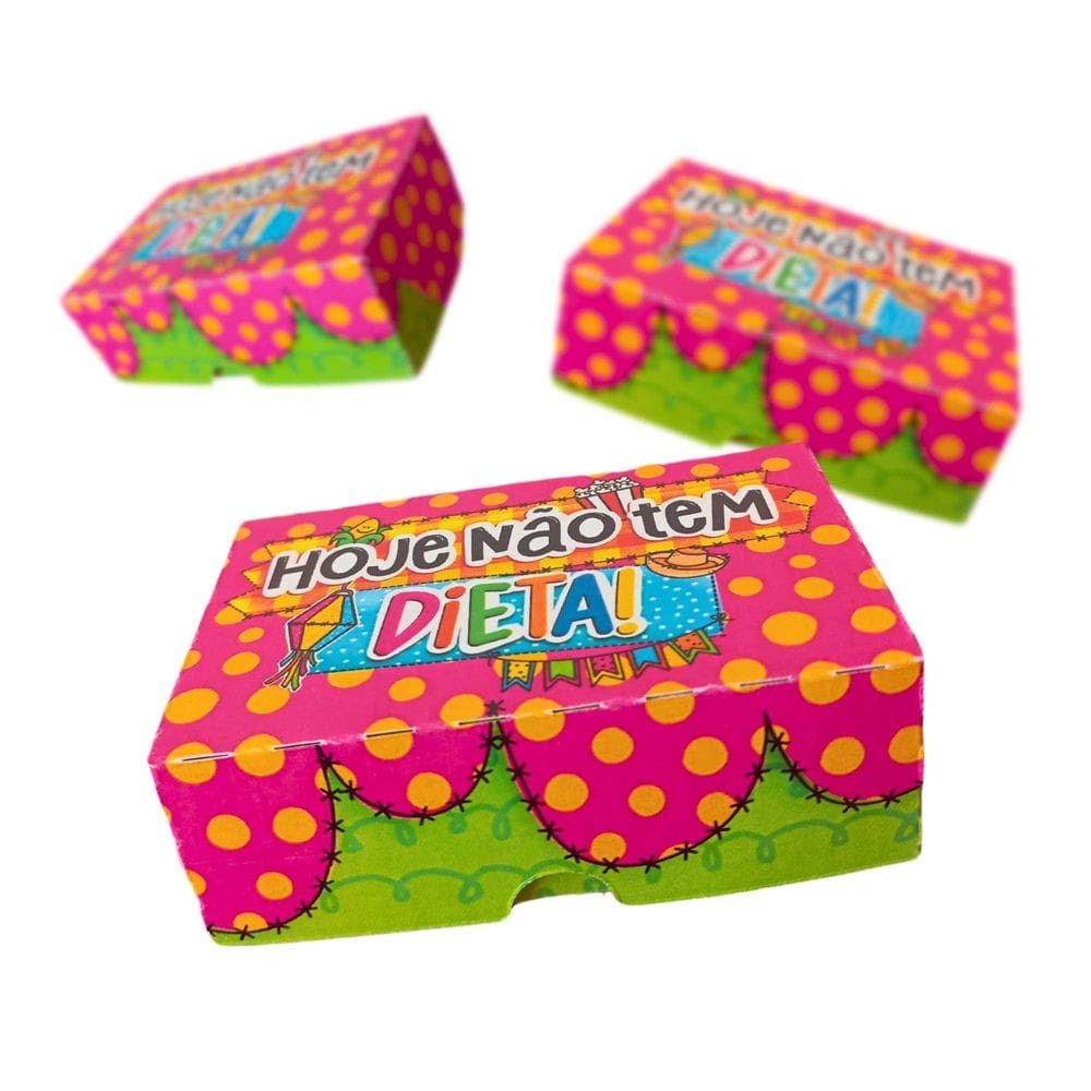 20 Caixinhas Doces Festa Junina Arraia - Hoje Não Tem Dieta