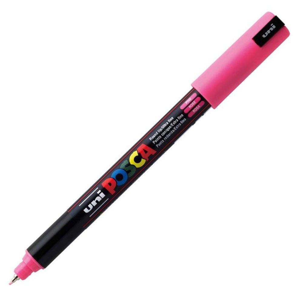 Caneta Posca PC 1MR rosa Uni Ball