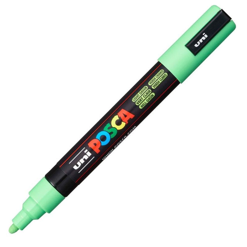 Caneta Posca PC 5M verde claro Uni Ball