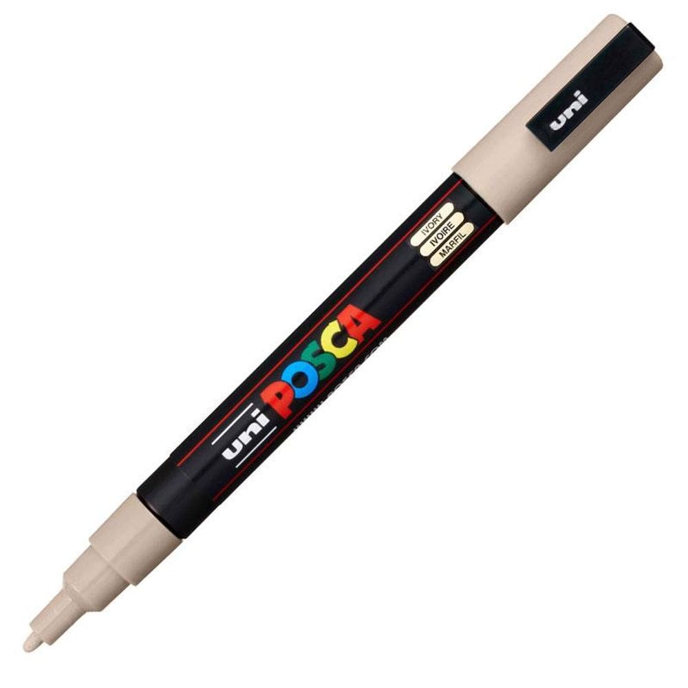 Caneta Posca PC 3M ivory Uni Ball