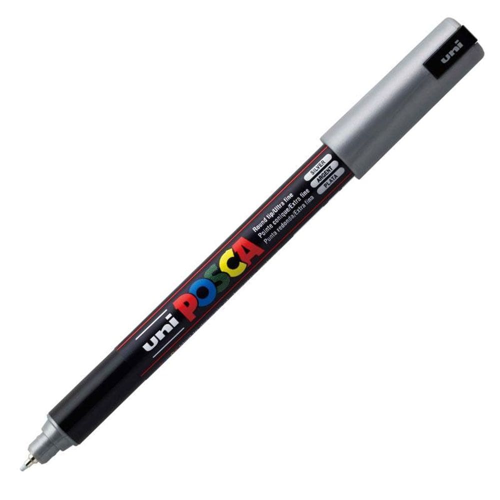 Caneta Posca PC 1MR prata Uni Ball