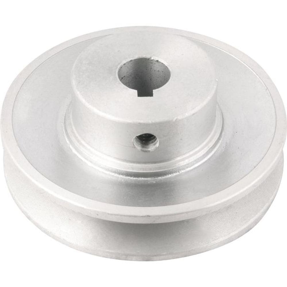 Polia Alumínio 1 Canal Perfil A 90mm com Furo 5/8” - Vonder