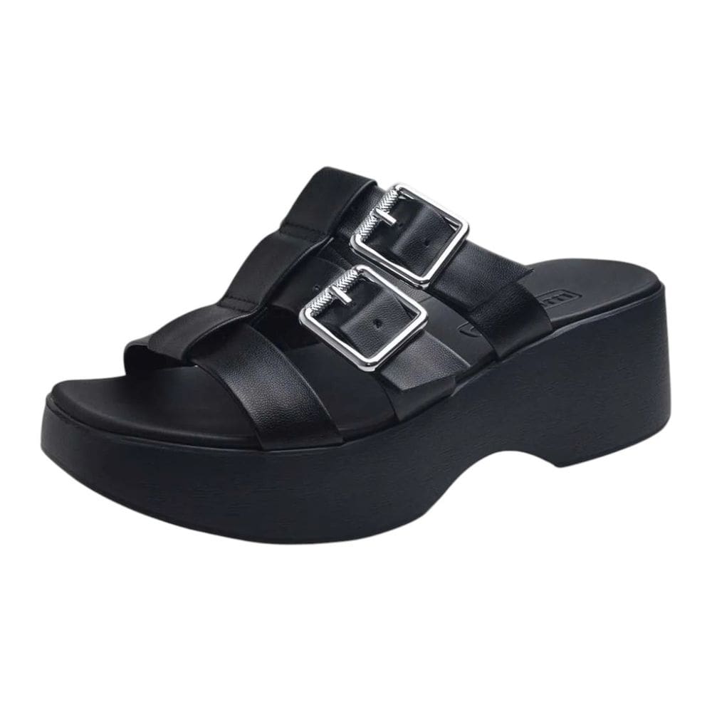 Tamanco Feminino Anabela Plataforma Média Conforto Moleca
