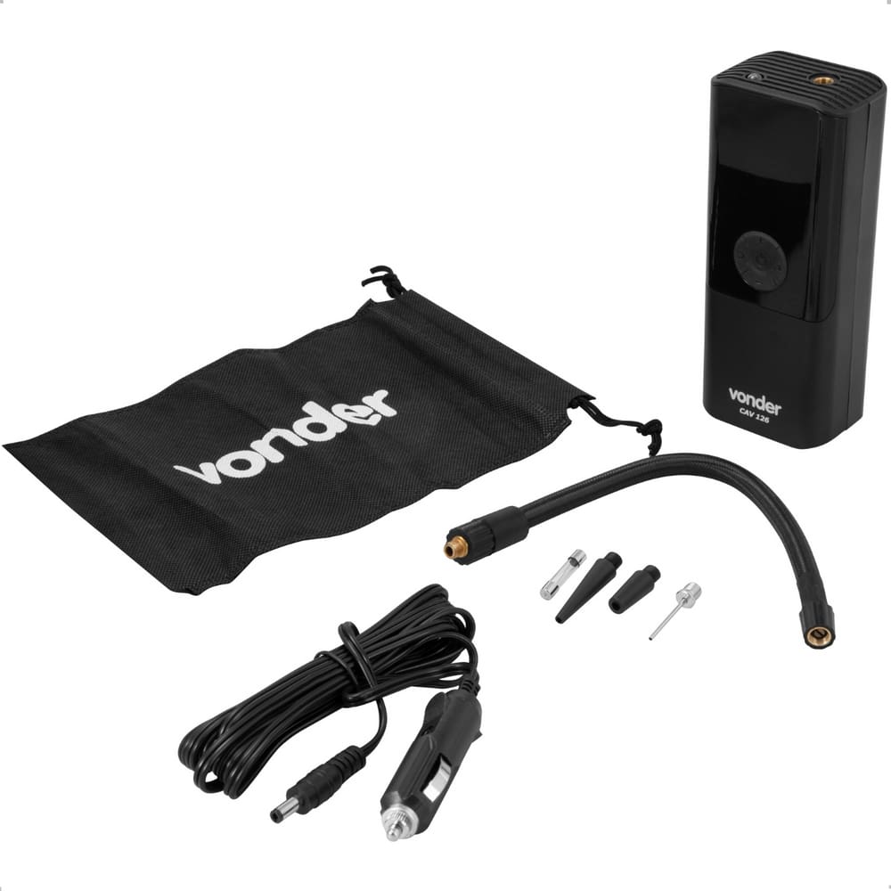 Compressor Automotivo 12V Portatil CAV 126 Vonder