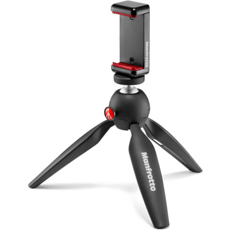 Tripé Manfrotto De Mesa Mkpixiclmii-Bk Câmera E Smarthone