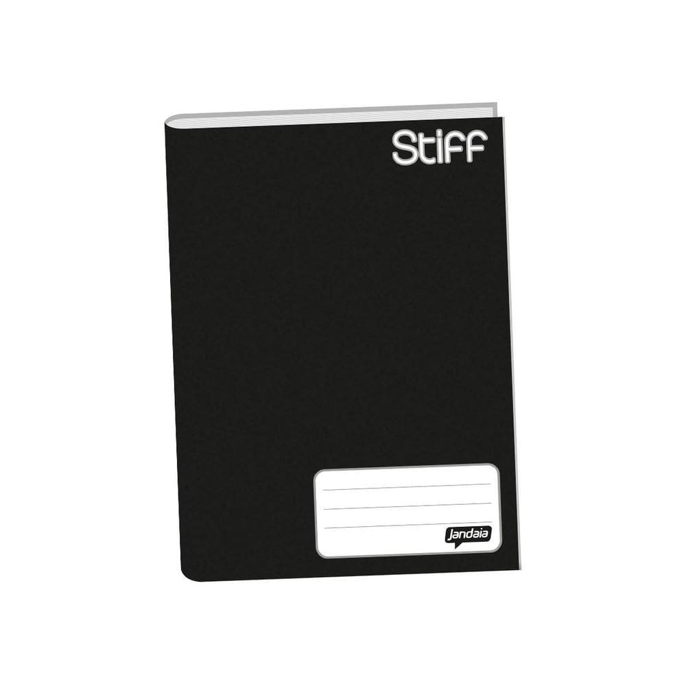 Caderno Brochurão Capa Dura 48 Folhas Jandaia Preto 6377277