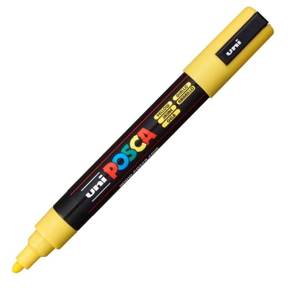 Caneta Posca PC 5M amarelo Uni Ball