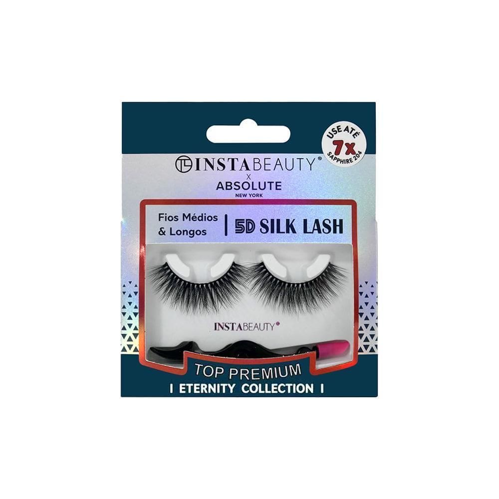 Abny Eternity 5D Silk Lash Sapphire 204 Cílios Post 1 Par
