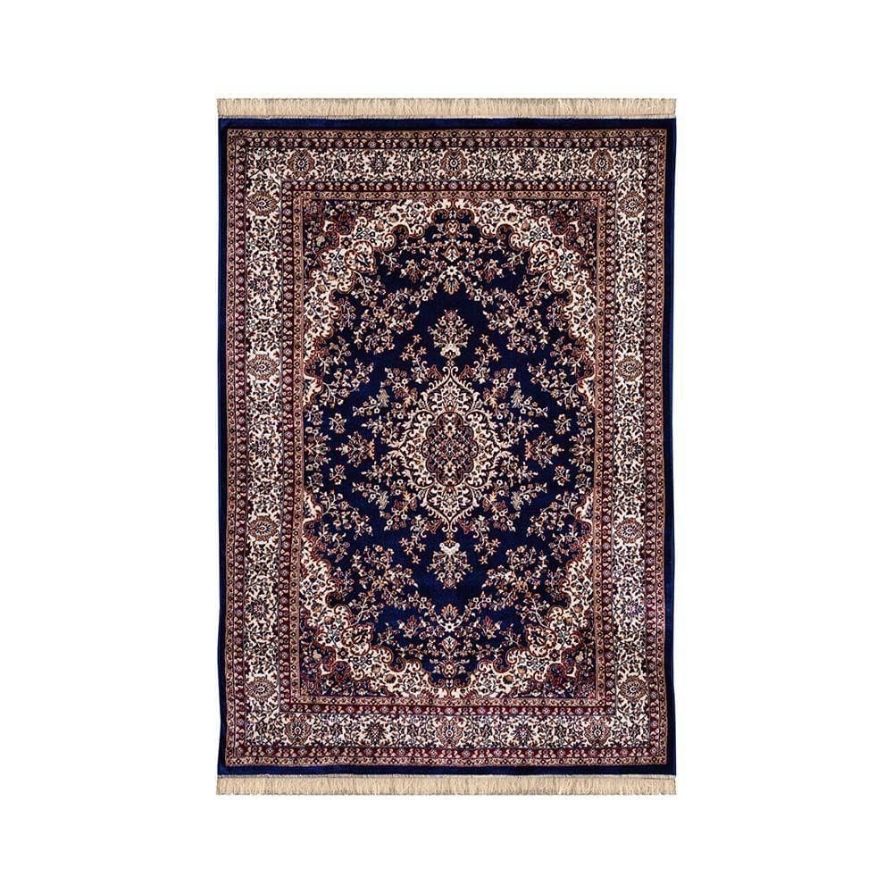 Passadeira Belga Bruxelas 7 Azul 0,66x2,10m - Edantex