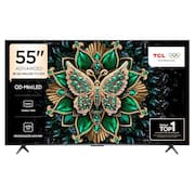 Smart TV 4K TCL QD-Mini LED 55” Polegadas com HDMI 2.1, Dolby Vision IQ, Subwoofer, 144Hz VRR e Wi-Fi - 55C6K