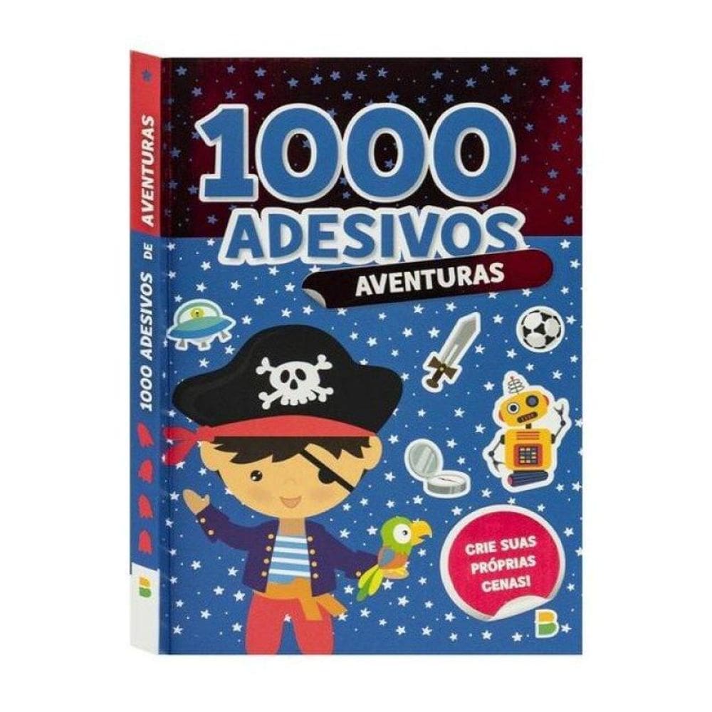 1000 Adesivos Incríveis: Aventuras