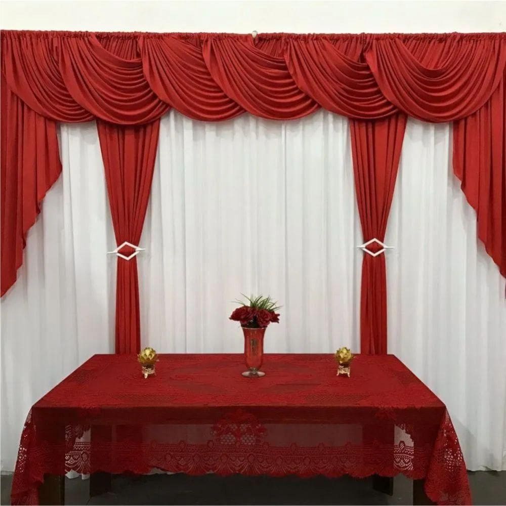 Cortina Brisa Para Varão Em Malha 3,00M X 2,60M Sala Quarto