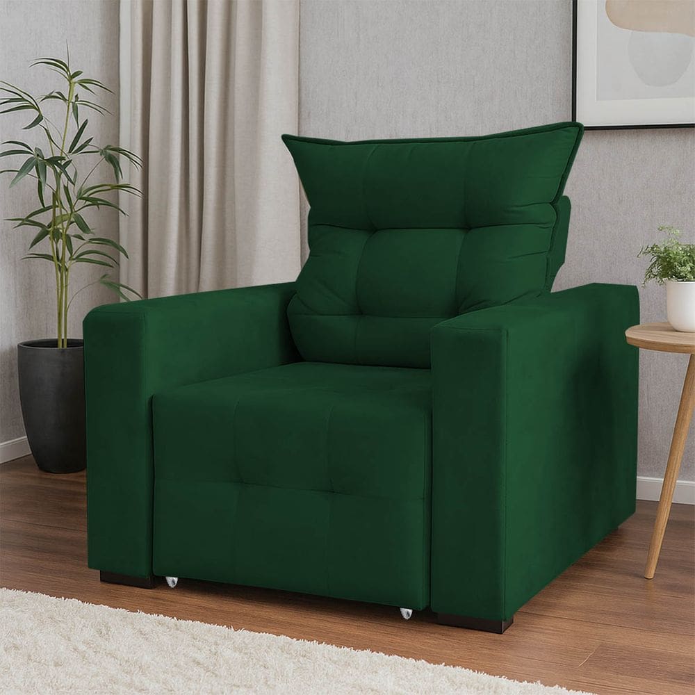 Poltrona Amamentação E Decoração Helena Verde