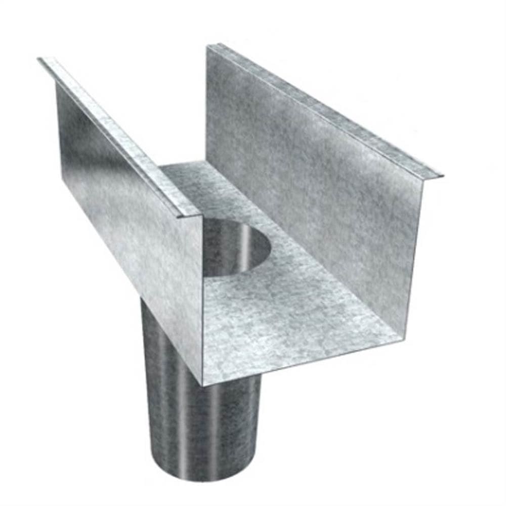 Calha Quadrada C-33 Com Bocal Calha Fron
