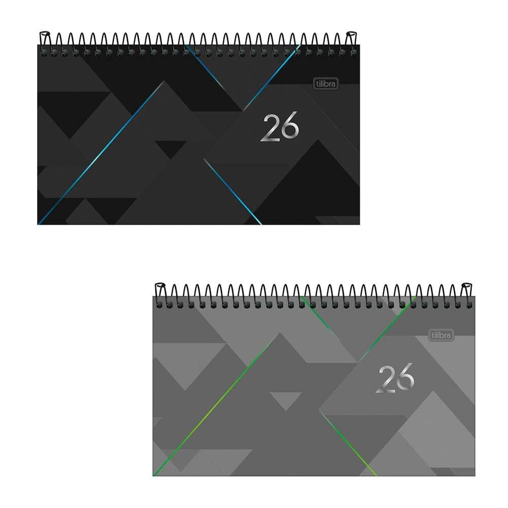 Agenda executiva espiral semanal bolso Spot 2026 Tilibra
