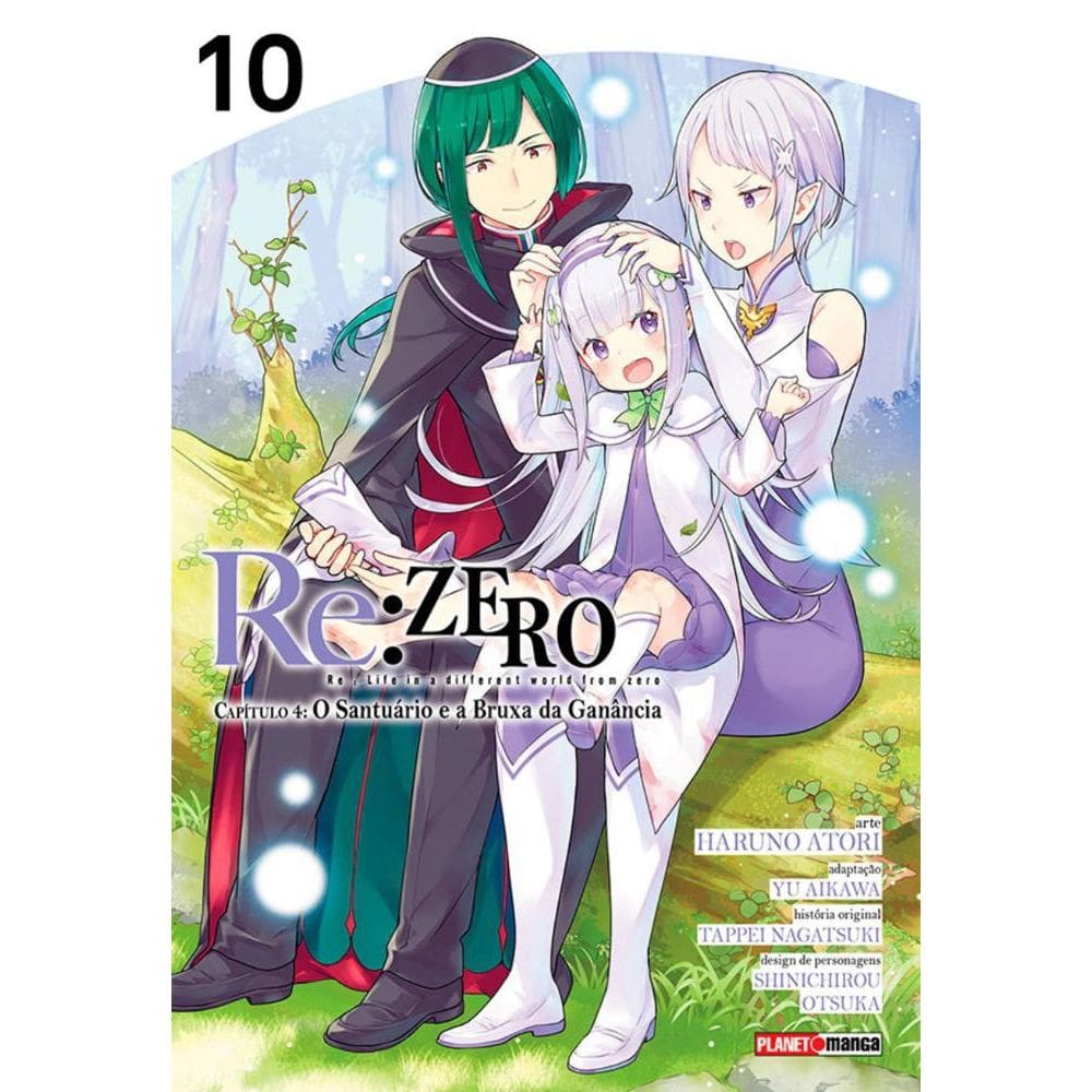 Re: Zero Capítulo 4: O Santuário E A Bruxa Da Ganância Vol. 10