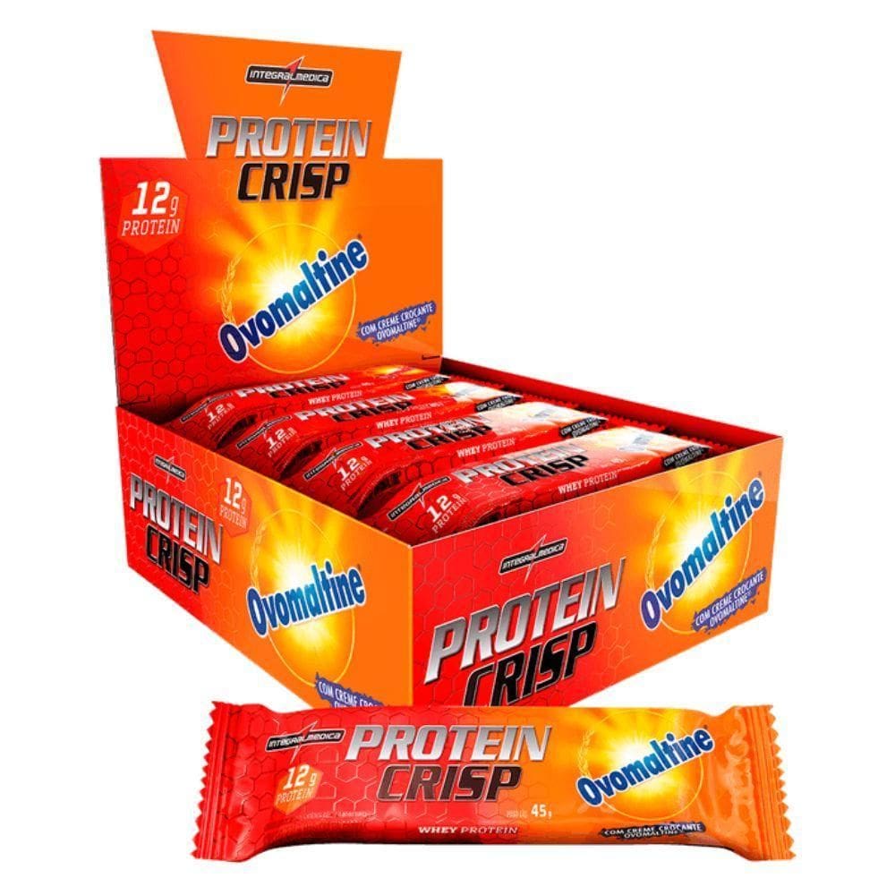 Barra Proteina Crisp Bar Ovomaltine 12Un - Integral Medica