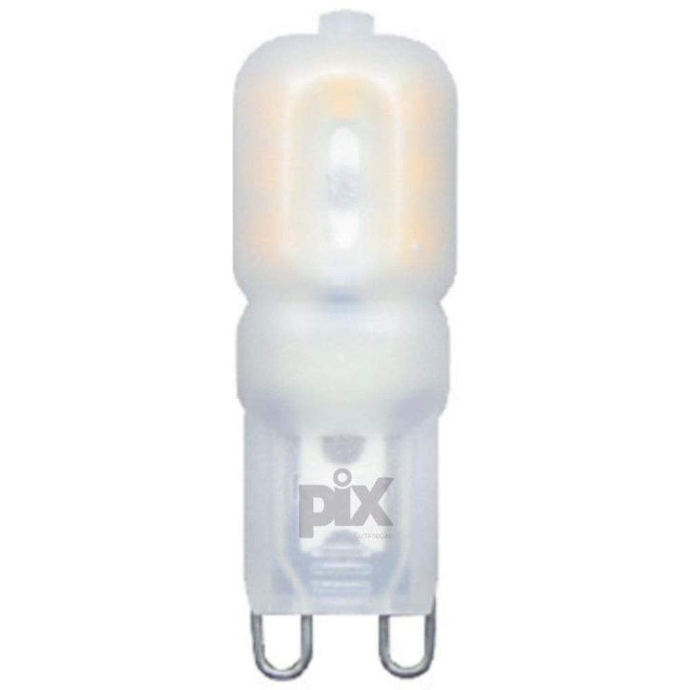 Lâmpada Led Pix G9 3W Leitosa 6500K Luz Fria 220V