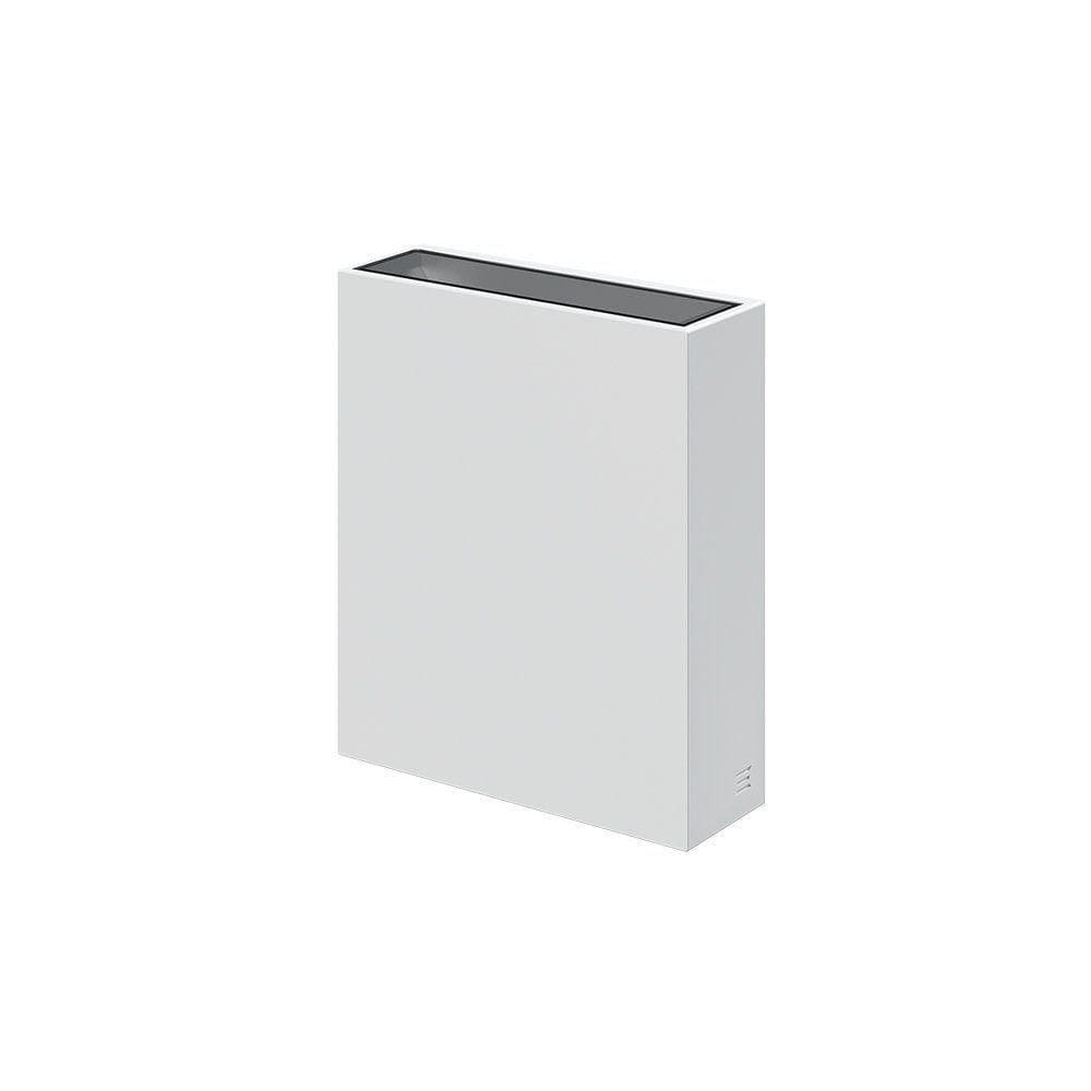 Arandela Stella Wall Plus Led 2 Fachos Abertos Ip65 10w Bivolt Branco - 3000k - Luz Amarela