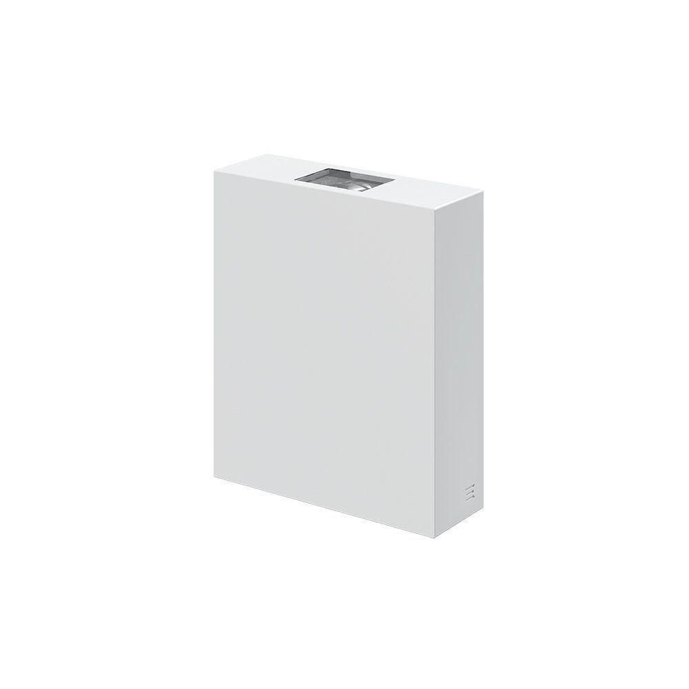 Arandela Stella Wall Plus Led 2 Fachos Fechados Ip65 10w Bivolt Branco - 3000k - Luz Amarela