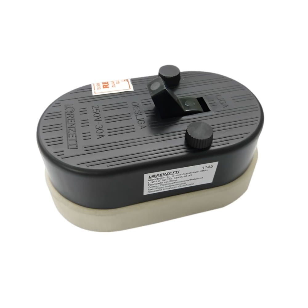 Chave Blindada Bipolar 30A 250V - 6132740 - LORENZETTI