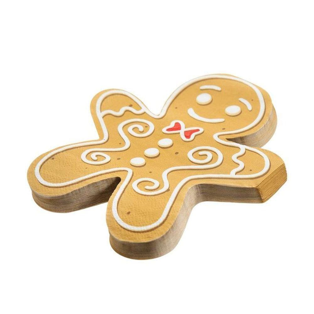 Guardanapo Descartavel Natal Ginger 20Pcs Saz Home Style